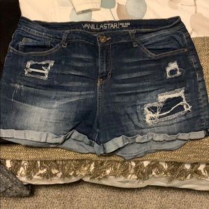 Vanilla Star MIDI Rise Shorts